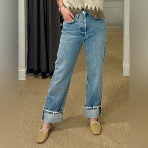 AGOLDE “Fran” w/cuff